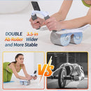 Elbow Support Automatic Rebound Abdominal Wheel Ab Roller For Abdominal Exercise Machine Abs Workout Equipment ,Dolly Core Strengthening Trainer Fitness Belly Training