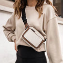 Fashion Chest Bag Artificial Leather Women's Pocket Bag