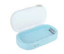 UV sterilizer box for phone and jewelry disinfection | Dual UV-C light sanitizer with aromatherapy feature | Personal sanitizer box for smartphones and accessories | Portable phone cleaner with USB power | Jewelry and watch sterilizer with safe UV light | Aromatherapy UV disinfection box for home or travel | Chemical-free sterilization for personal items | Compact UV light box for phones and small gadgets | Disinfection box that kills 99.9% of germs and bacteria.