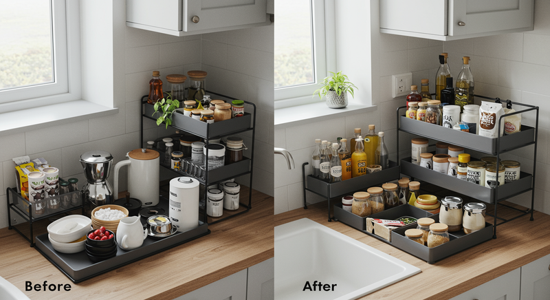 Declutter Your Kitchen: Smart Storage Solutions for Small Spaces