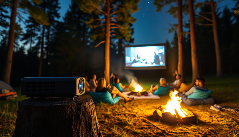 Elevate Your Camping Experience with Portable Entertainment Setups