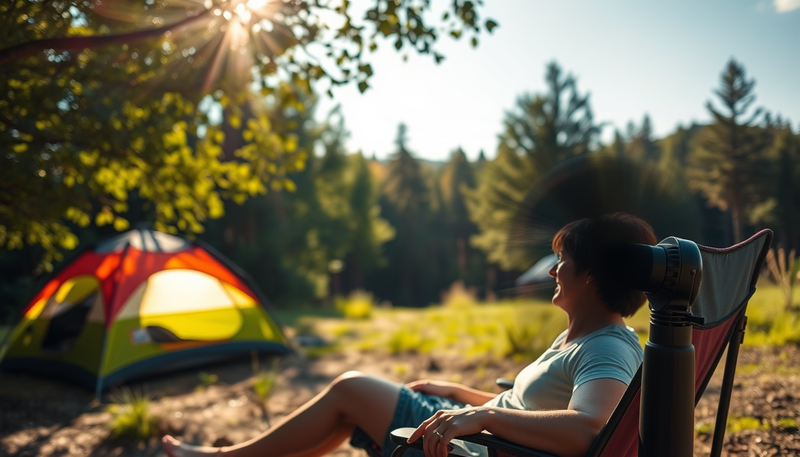 Stay Cool and Comfortable: Top-Rated Portable Fans for Hot Weather Camping