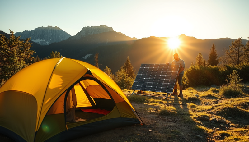 Harness the Power of the Sun: Top-Rated Portable Solar Panels for Unforgettable Camping Trips