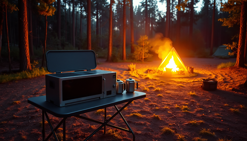 Elevate Your Camp Cooking with Portable Electronic Appliances