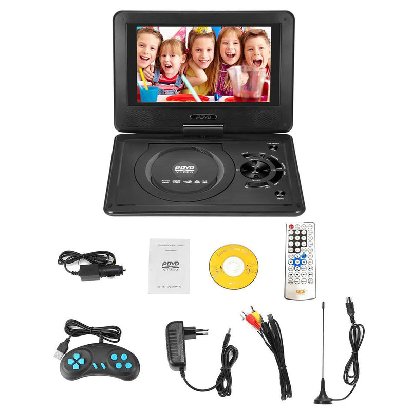 98-inch Portable Mobile DVD With Mini Small TV HD Player