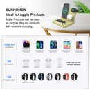 Bamboo 3-in-1 Magnetic Wireless Charger Storage Bracket