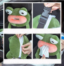 Car Multifunctional Armrest Box Tissue Box Cartoon Plush Cute Car Seat Back Hanging Tissue Box Car Supplies