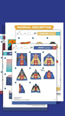 Children's DIY Handmade Origami Innovative Variety Paper Plane Creative Toys