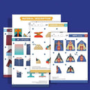 Children's DIY Handmade Origami Innovative Variety Paper Plane Creative Toys