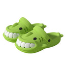 Cute Funny Shark Slippers Summer Outerdoor Garden Shoes Indoor Non-Slip Floor Home Slipper