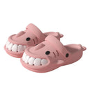 Cute Funny Shark Slippers Summer Outerdoor Garden Shoes Indoor Non-Slip Floor Home Slipper