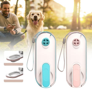 Foldable Dog Water Bottle — Leak-Proof Portable Pet Dispenser