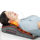 Electric back massage pillow massage body neck with heat