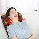 Electric back massage pillow massage body neck with heat
