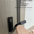 Floor-mounted Anti-theft Pedal Door Stopper