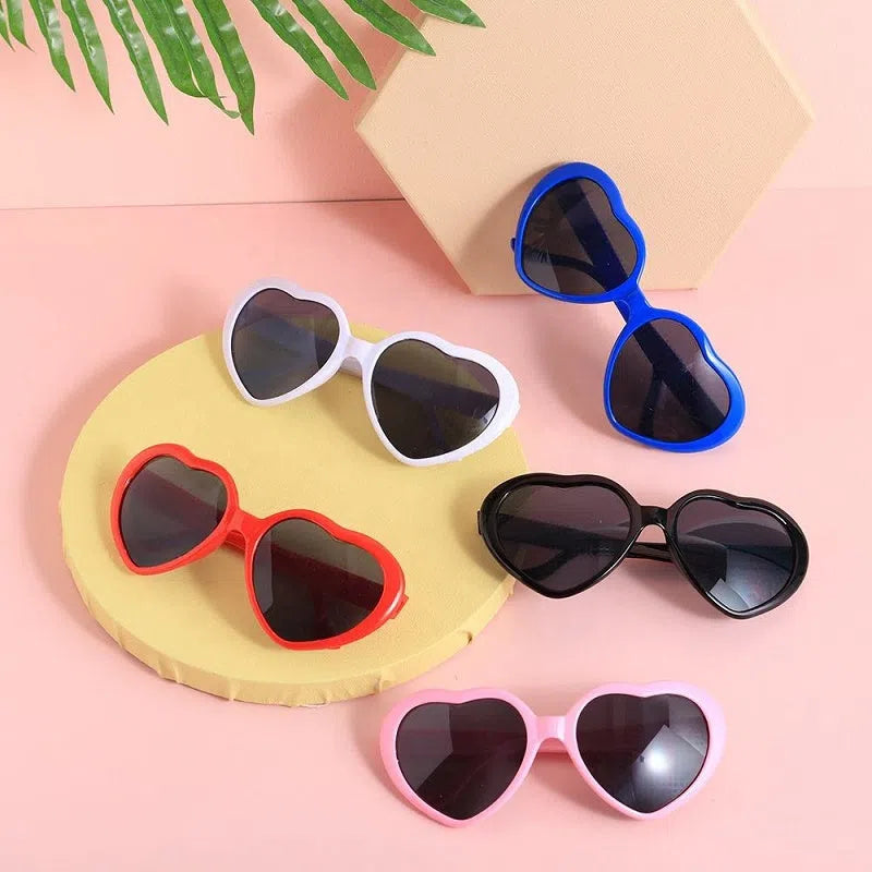 Heart Shape Special Effects Sun Glasses Fashion Women Gift Birthday Party Decoration