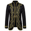 Men's European Style Gold Inlaid Dress Stage Performance Clothing