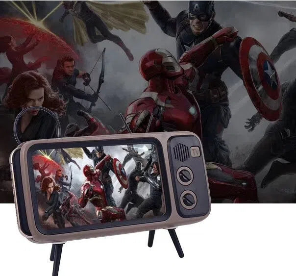 Retro mini portable TV