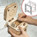 Robotime Rokr 123Pcs Treasure Box Creative 3D Wooden Puzzle Game Assembly Toys Chris Gift For Children Adults Teens