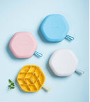 Silicone hexagon mold with 12 cavities for DIY treats | 3D ice cube and popsicle maker for home use | Reusable BPA-free silicone mold with lid | Hexagon-shaped ice mold perfect for parties | Flexible popsicle mold for easy release | Ice cream mold with storage box lid | Multi-use silicone tray for ice, chocolate, and snacks | Fun geometric mold for creative frozen desserts | Non-stick silicone popsicle maker for kids and adults | Dishwasher-safe silicone mold for ice and treats