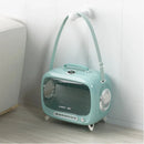 TV Cat Bag Out Portable Space Capsule Pet Backpack Carrying Large Capacity Portable TV