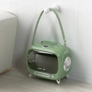 TV Cat Bag Out Portable Space Capsule Pet Backpack Carrying Large Capacity Portable TV