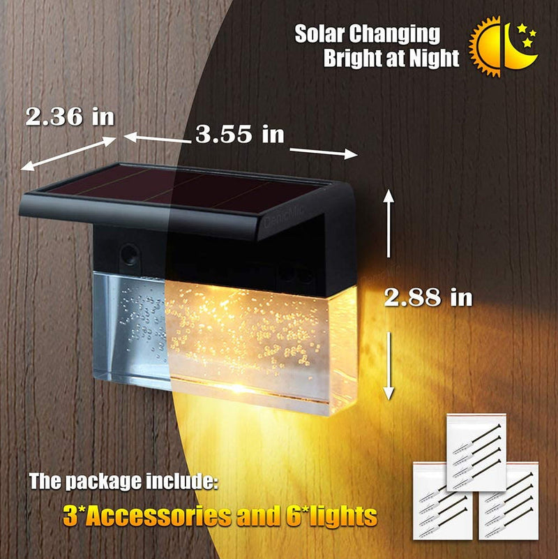 Colorful RGB solar LED light for outdoor steps and fences | Waterproof solar fence light with dusk-to-dawn sensor | Decorative LED step light with multi-color glow | Solar-powered RGB lighting for garden and patio use | Weatherproof outdoor light for decks and walls | Fence-mounted LED light with color-changing effects | Easy-install solar step light with vibrant illumination | Energy-saving solar LED for outdoor safety lighting | Durable RGB fence light for night-time ambiance | Multi-color solar LED lamp 