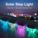 Colorful RGB solar LED light for outdoor steps and fences | Waterproof solar fence light with dusk-to-dawn sensor | Decorative LED step light with multi-color glow | Solar-powered RGB lighting for garden and patio use | Weatherproof outdoor light for decks and walls | Fence-mounted LED light with color-changing effects | Easy-install solar step light with vibrant illumination | Energy-saving solar LED for outdoor safety lighting | Durable RGB fence light for night-time ambiance | Multi-color solar LED lamp 