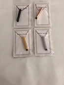 Breathing necklace, adjustable stainless steel ornament for stress relief, decompression jewelry for relaxation and anxiety management