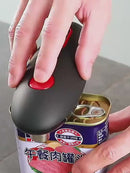 Electric can opener, automatic one-touch jar and bottle opener, portable hands-free kitchen tool for easy opening