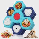 4 Layers Slow Feeder Puzzle Dog Bowls Assemble Slow Eating Bowl For Dogs Non - slip Interactive Dog Puzzle Game Slow Bowl Pet Products - BingoRealm Store