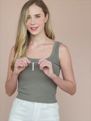 Breathing necklace, adjustable stainless steel ornament for stress relief, decompression jewelry for relaxation and anxiety management