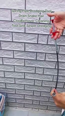 60CM Sewer Dredger Spring Pipe Dredging Tool Household Hair Cleaner Drain Clog Remover Cleaning Tools Household For Kitchen Sink Kitchen Gadgets - BingoRealm Store