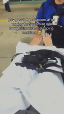 Breathing necklace, adjustable stainless steel ornament for stress relief, decompression jewelry for relaxation and anxiety management